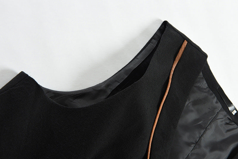 Yiaisafa Men's Casual Suit Vest Vintage Shawl Lapel Waistcoat