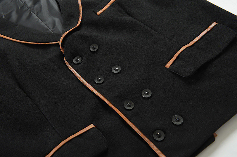 Yiaisafa Men's Casual Suit Vest Vintage Shawl Lapel Waistcoat